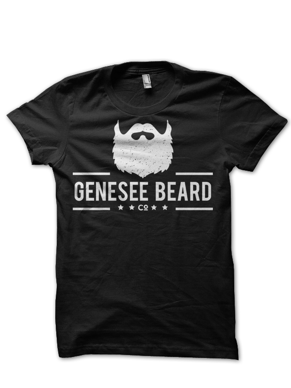 Genesee Beard Co. Black Tee - Genesee Beard Co.
